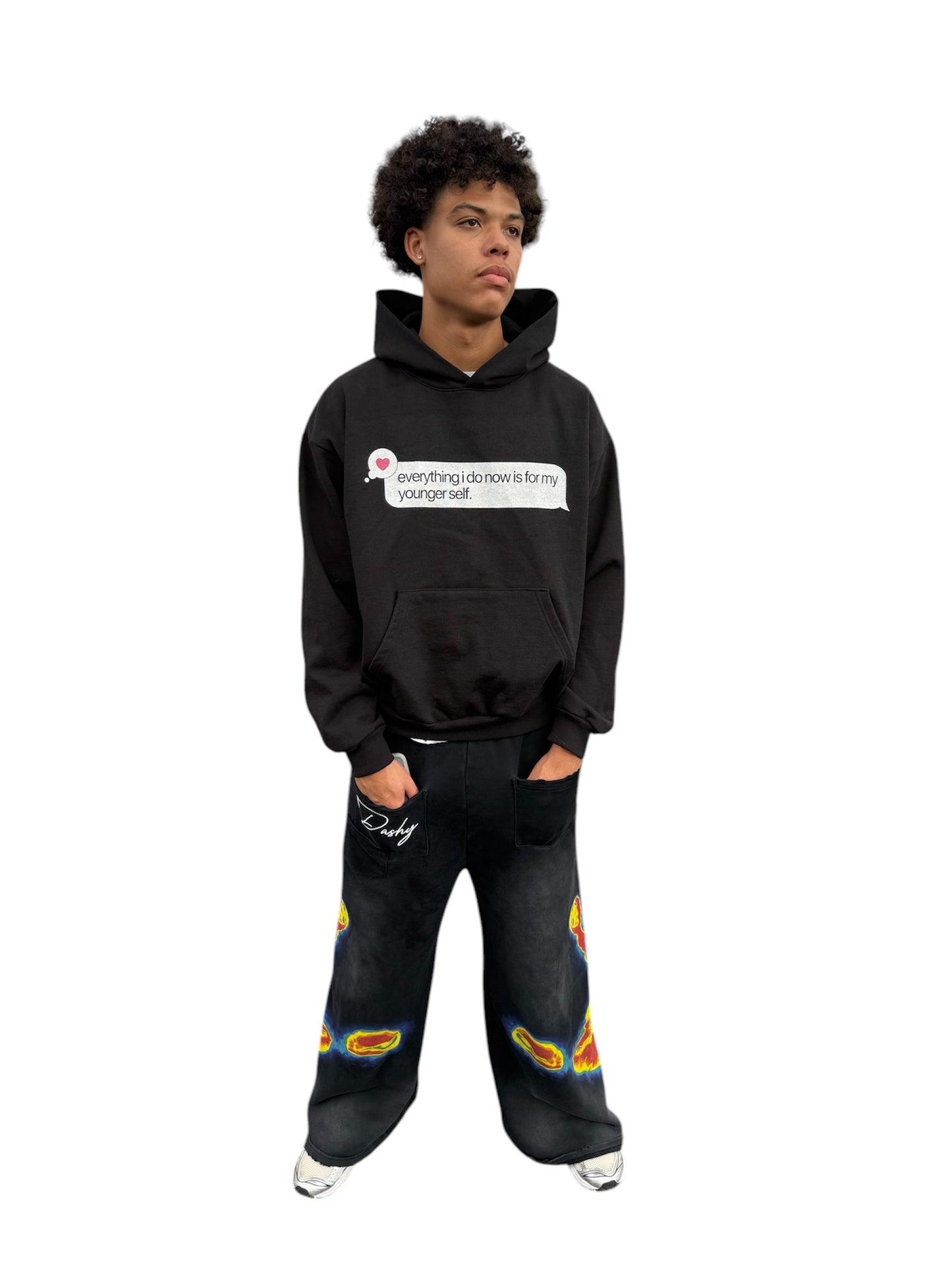 "FOR MY YOUNGER SELF" HOODIE